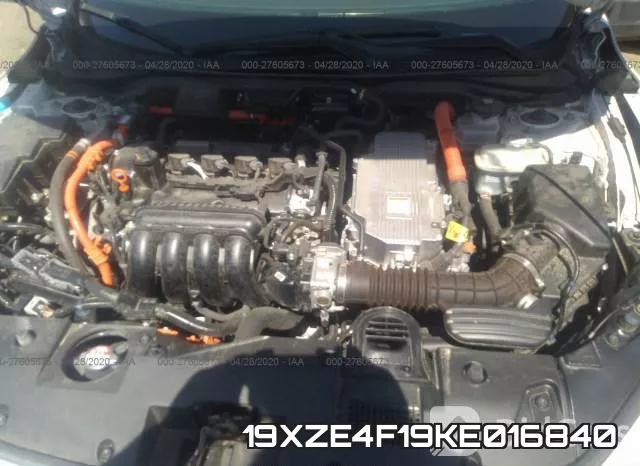19XZE4F19KE016840 фото 2