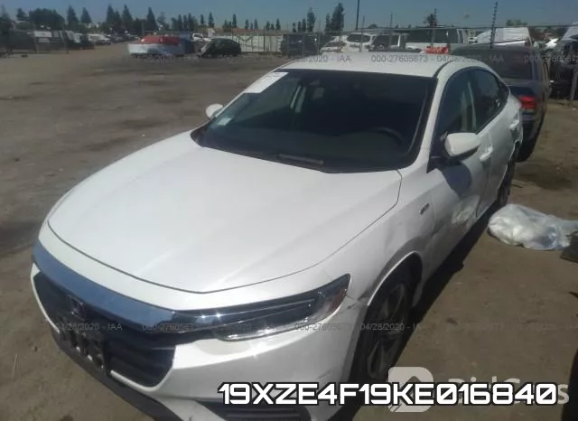 19XZE4F19KE016840 фото 3