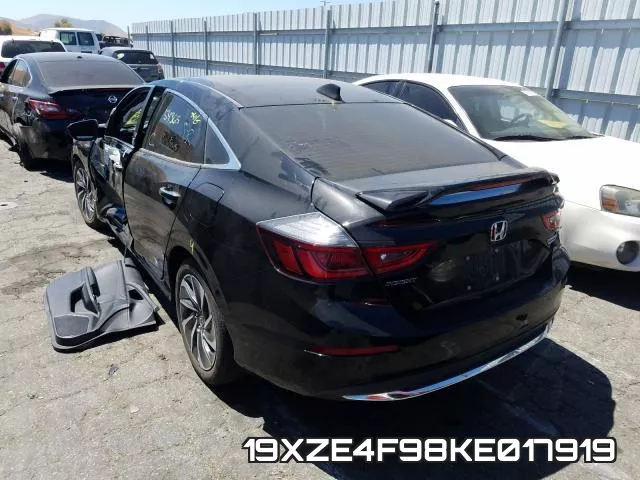 19XZE4F98KE017919 фото 4