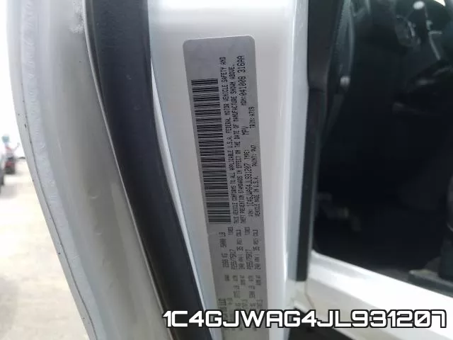 1C4GJWAG4JL931207 фото 2