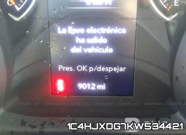 1C4HJXDG7KW534421 фото 8