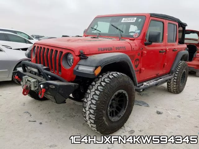 1C4HJXFN4KW594345 фото 3