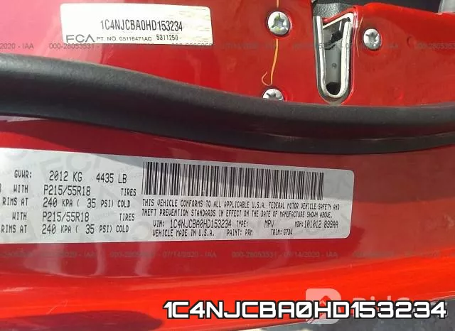 1C4NJCBA0HD153234 фото 10