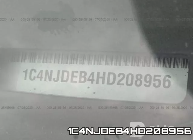1C4NJDEB4HD208956 фото 10