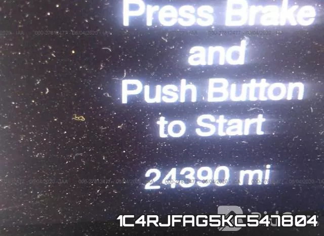 1C4RJFAG5KC547804 фото 8