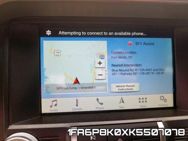 1FA6P8K0XK5507078 фото 10