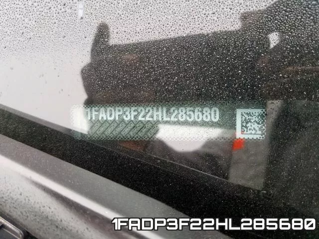 1FADP3F22HL285680 фото 2