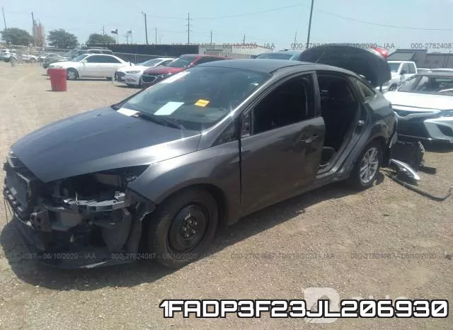 1FADP3F23JL206930 фото 3