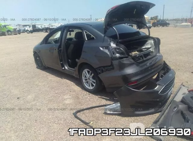 1FADP3F23JL206930 фото 7