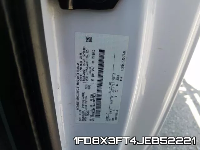 1FD8X3FT4JEB52221 фото 2