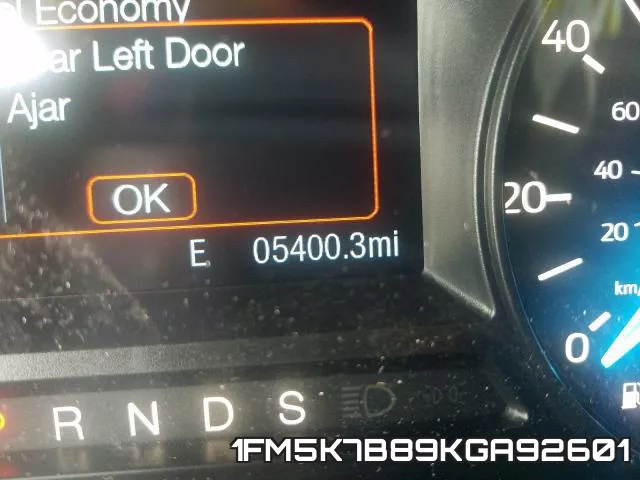 1FM5K7B89KGA92601 фото 9