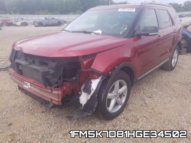 1FM5K7D81HGE34502 фото 3