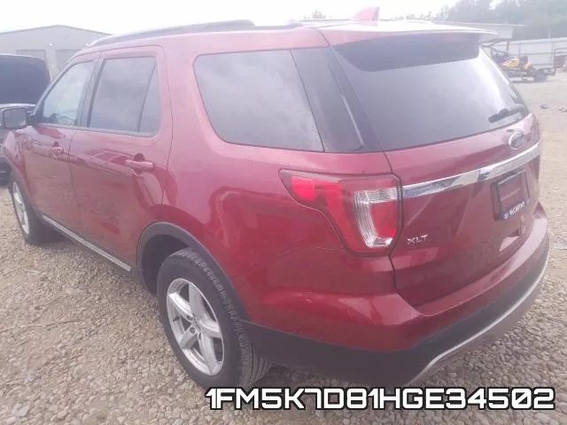1FM5K7D81HGE34502 фото 4