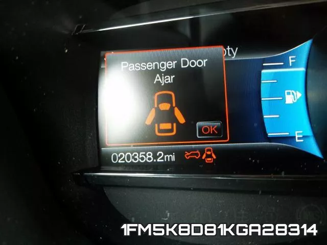 1FM5K8D81KGA28314 фото 9