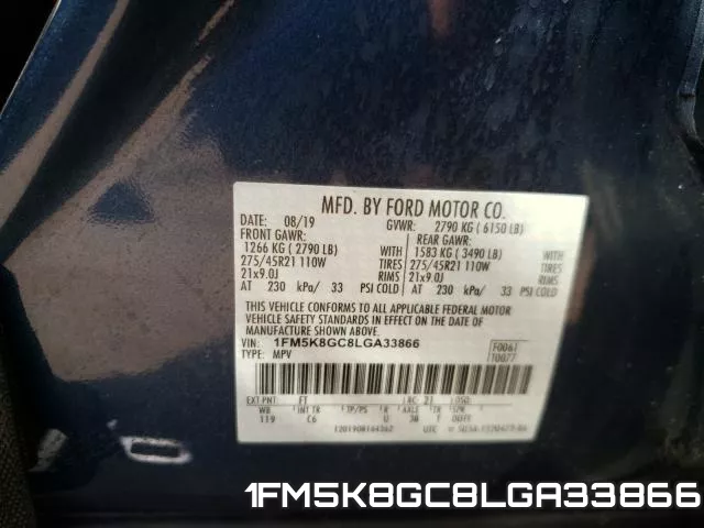 1FM5K8GC8LGA33866 фото 2