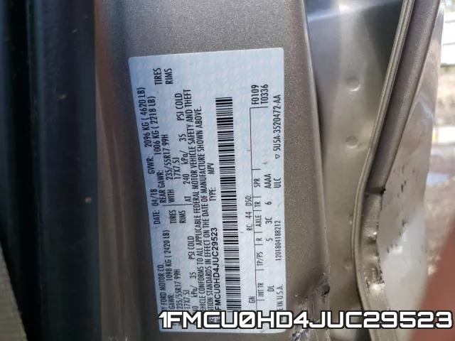 1FMCU0HD4JUC29523 фото 2