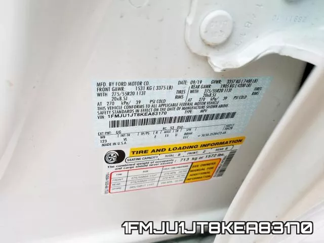 1FMJU1JT8KEA83170 фото 2