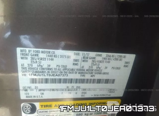 1FMJU1LT0JEA07373 фото 10
