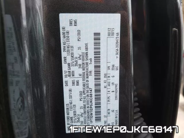 1FTEW1EP0JKC68147 фото 2