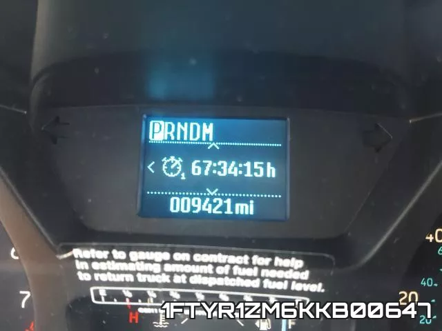 1FTYR1ZM6KKB00647 фото 9