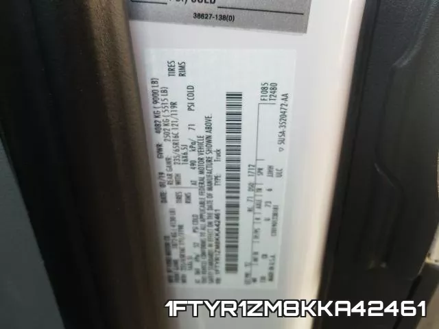 1FTYR1ZM8KKA42461 фото 2