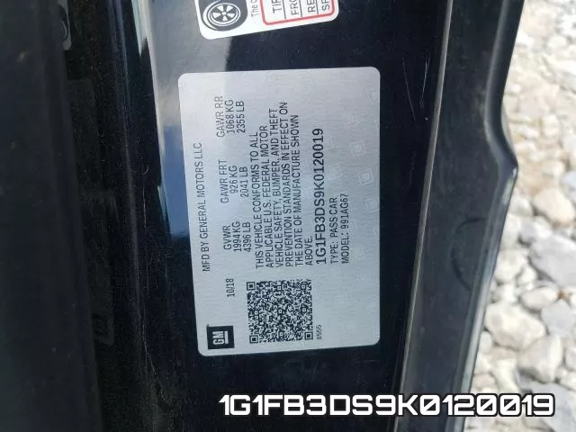 1G1FB3DS9K0120019 фото 2