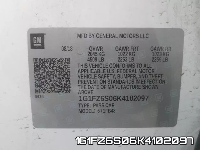 1G1FZ6S06K4102097 фото 2