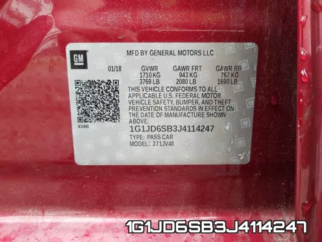 1G1JD6SB3J4114247 фото 2