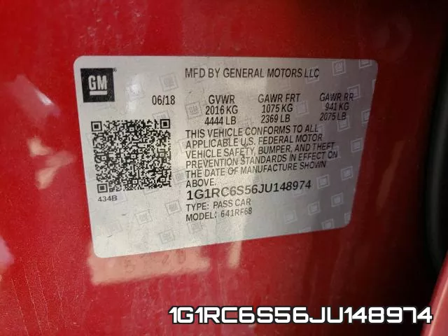 1G1RC6S56JU148974 фото 2
