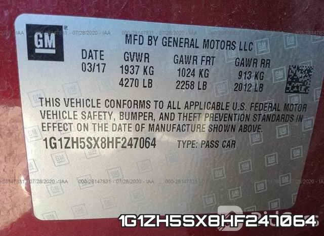 1G1ZH5SX8HF247064 фото 10