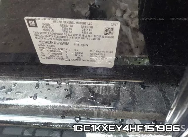 1GC1KXEY4HF151986 фото 10