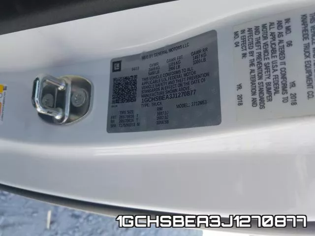 1GCHSBEA3J1270877 фото 2