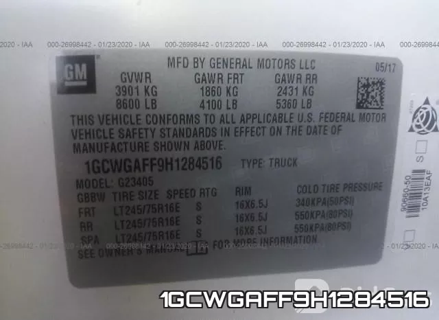 1GCWGAFF9H1284516 фото 10
