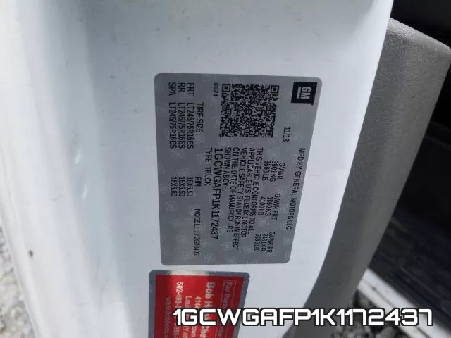1GCWGAFP1K1172437 фото 2