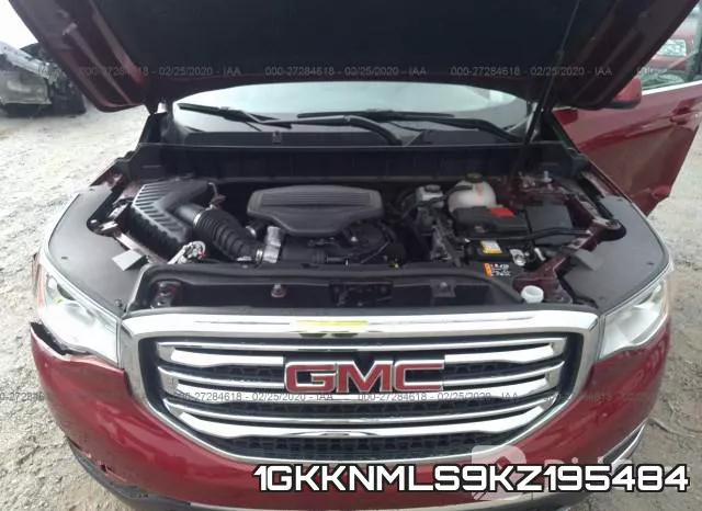 1GKKNMLS9KZ195484 фото 2