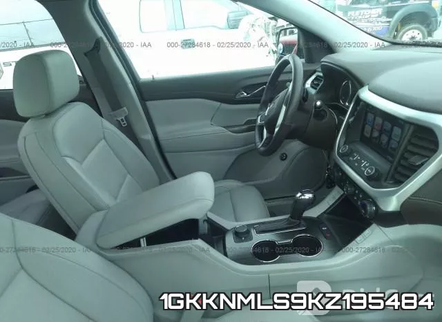 1GKKNMLS9KZ195484 фото 6