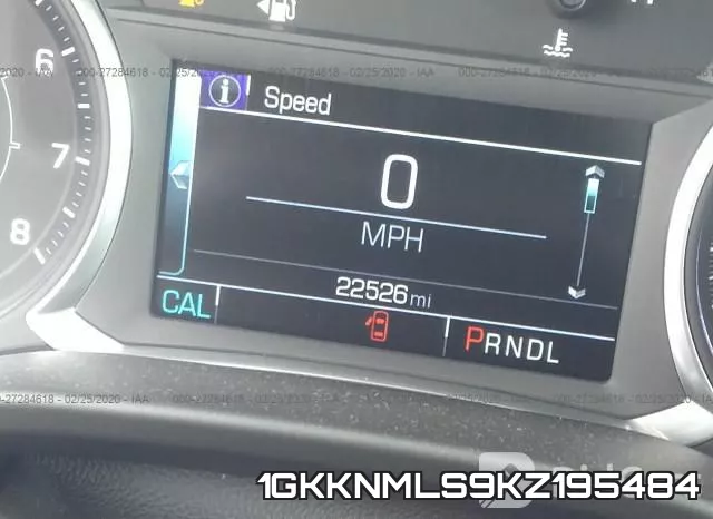 1GKKNMLS9KZ195484 фото 8