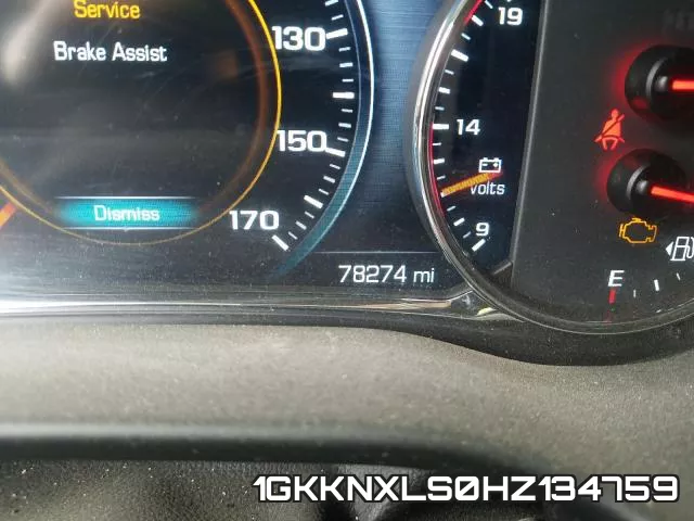 1GKKNXLS0HZ134759 фото 9
