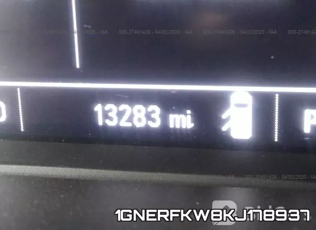 1GNERFKW8KJ178937 фото 8