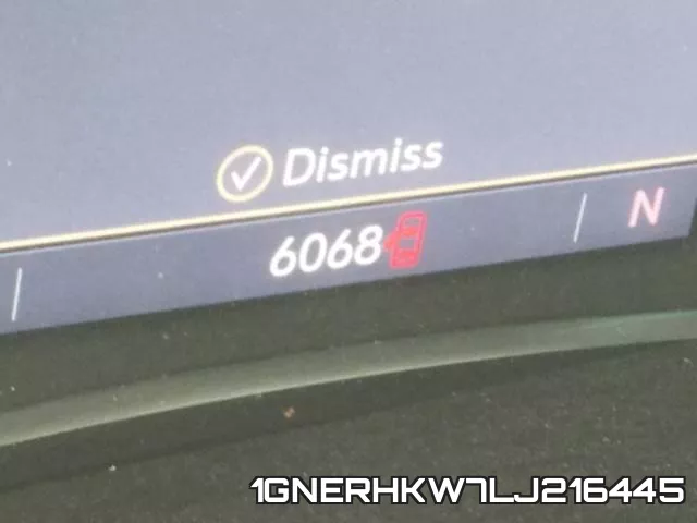 1GNERHKW7LJ216445 фото 9