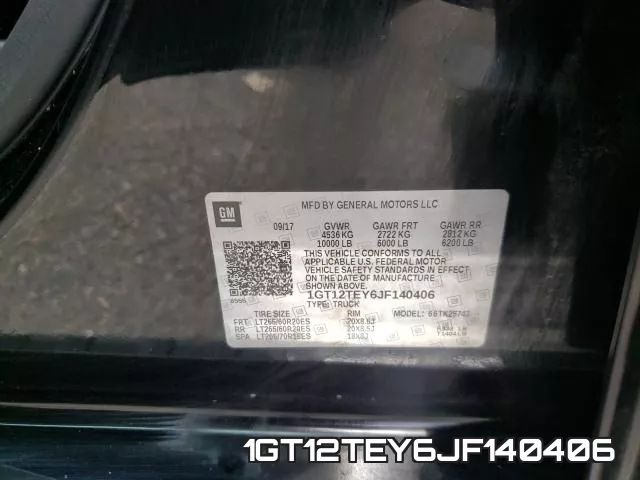 1GT12TEY6JF140406 фото 2