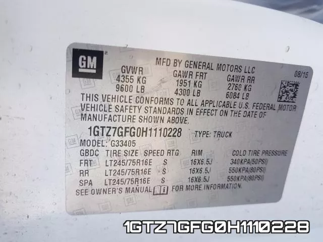 1GTZ7GFG0H1110228 фото 2