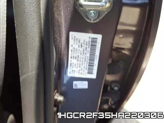 1HGCR2F35HA220306 фото 2