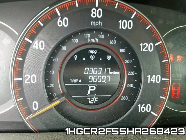 1HGCR2F55HA268423 фото 9