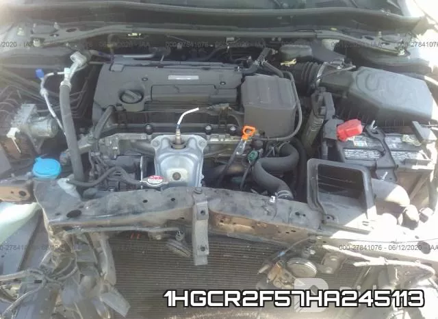 1HGCR2F57HA245113 фото 2
