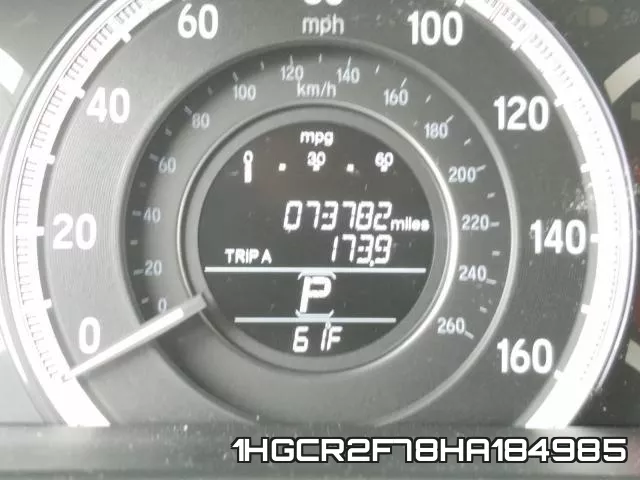 1HGCR2F78HA184985 фото 9