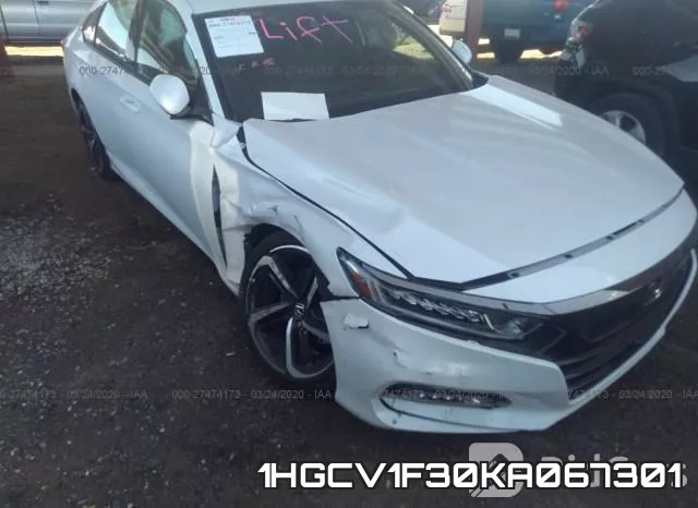 1HGCV1F30KA067301 фото 7
