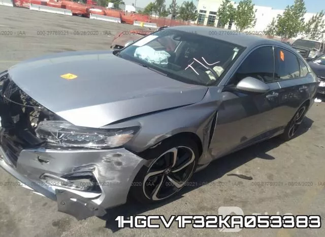 1HGCV1F32KA053383 фото 3