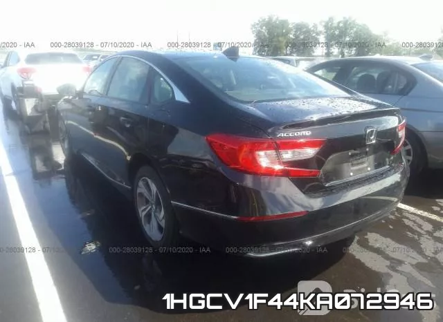 1HGCV1F44KA072946 фото 4