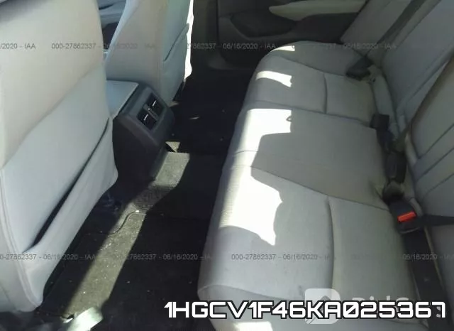 1HGCV1F46KA025367 фото 9